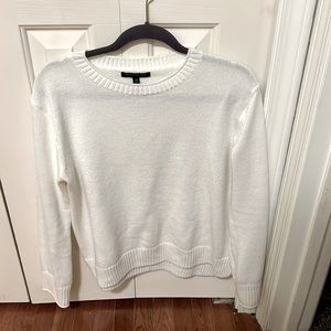 Banana Republic white sweater